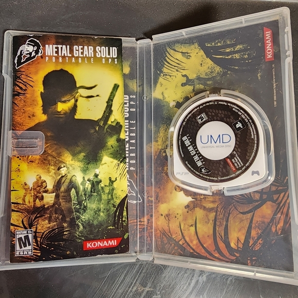 Sony PSP Metal Gear Solid: Portable Ops Video Game - Picture 3 of 6